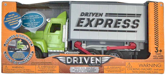 DRIVEN by BATTAT 玩具 3歲以上, 綠色 + 灰色, 1個