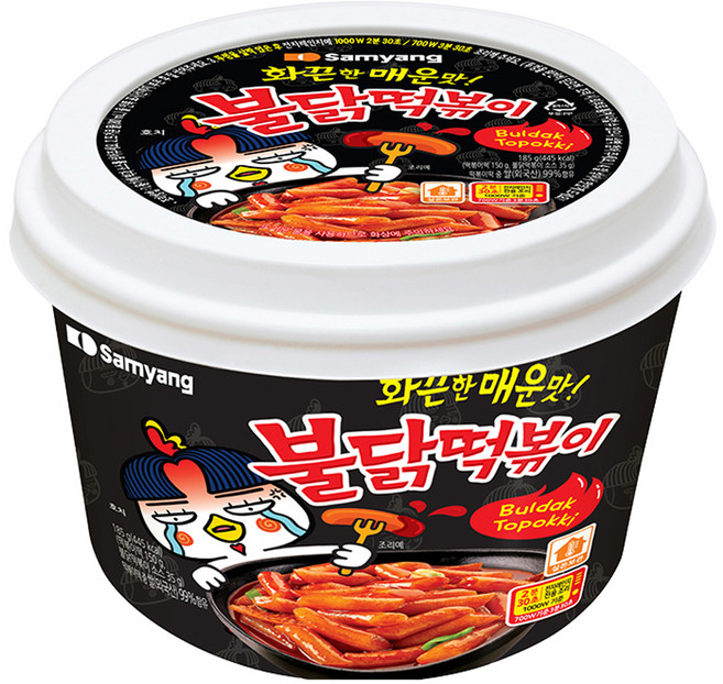 삼양 불닭떡볶이, 185g, 1개