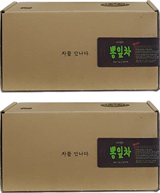 아이앤티 뽕잎차 티백, 1g, 50개입, 2개