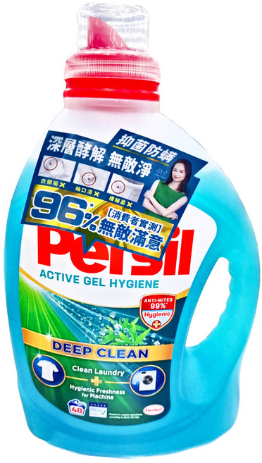 Persil 寶瀅 台灣公司貨 深層酵解洗衣凝露除菌防蟎, 2.2L, 1入, 1罐