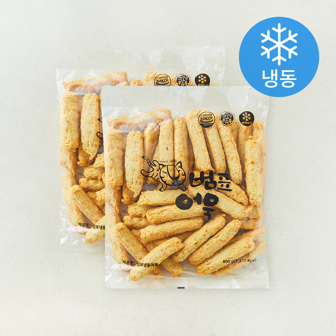 범표어묵 상보 어묵 (냉동), 800g, 2개