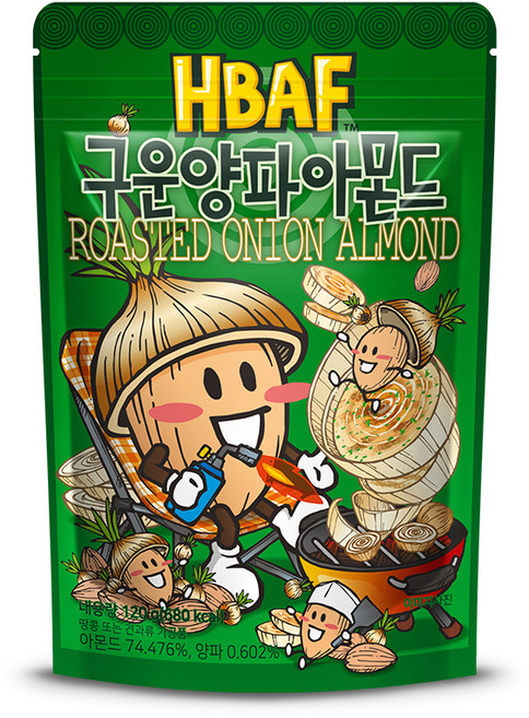 바프 구운양파 아몬드, 120g, 1개