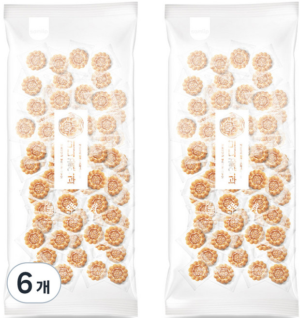 삼립 미니 꿀 약과, 400g, 6개