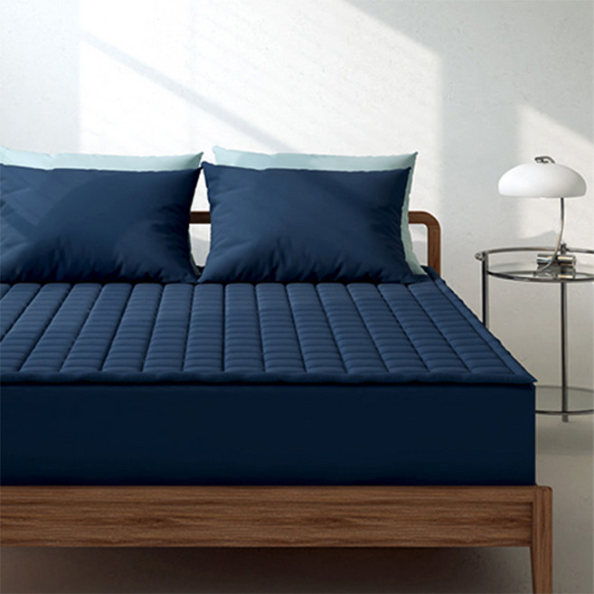 아망떼 드림웰 알러지케어 방수 침대패드, 미드나잇네이비