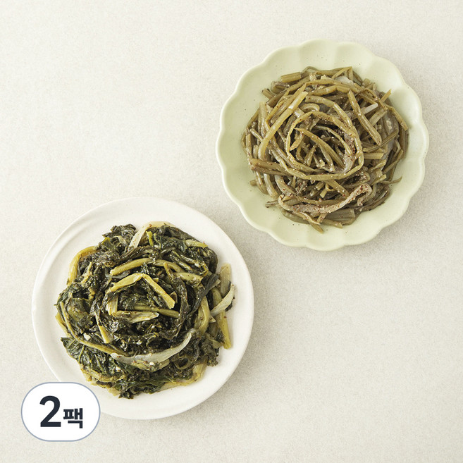 집반찬연구소 들깨시래기볶음 210g + 들깨고구마줄기볶음 170g, 380g, 2개