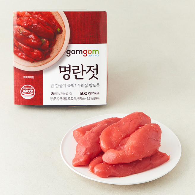 곰곰 명란젓, 500g, 1개