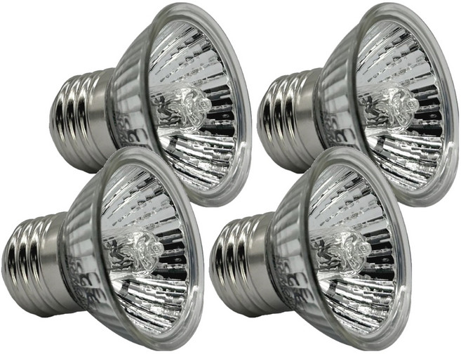 노모이펫 파충류용 할로겐 UVA UVB 3.0 히팅램프 75W ND-10, 혼합색상, 4개