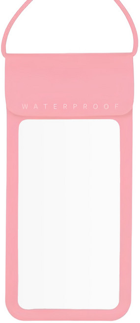 SOG購物 多重防護防水手機袋 27 x 11.3cm 粉色 高靈敏觸控, 1個