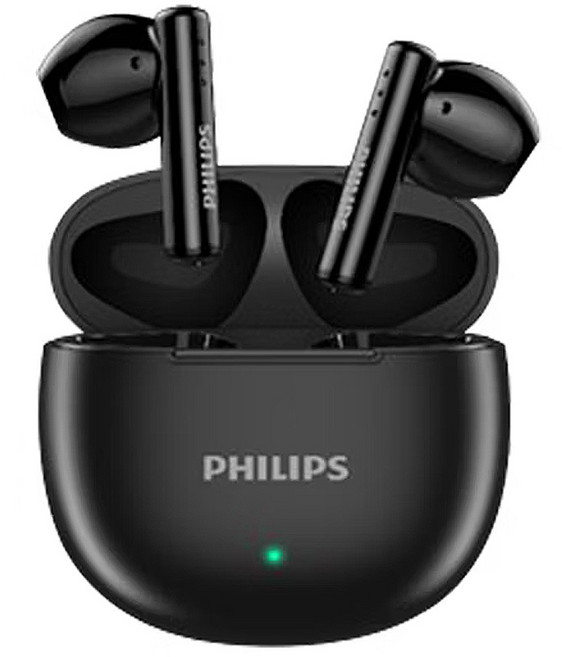 PHILIPS 飛利浦 真無線藍牙耳機, TAT1139, 黑色