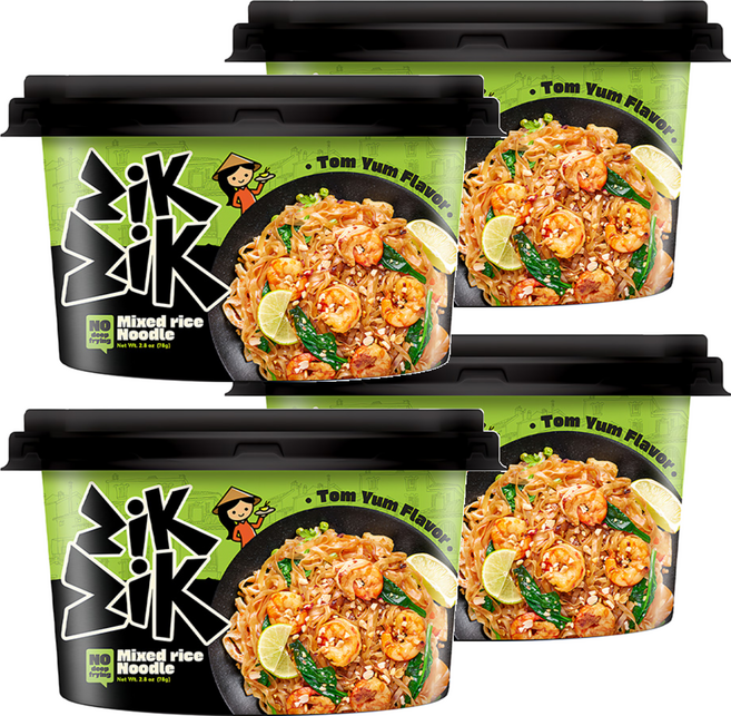 ZikZik 泰式酸辣風味河粉 78g, 4入