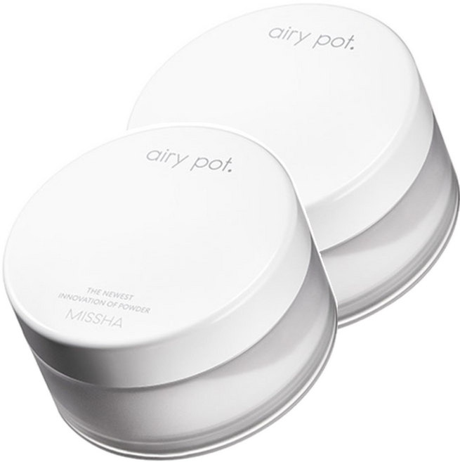 미샤 에어리 팟 파우더 9g, 투명, 2개