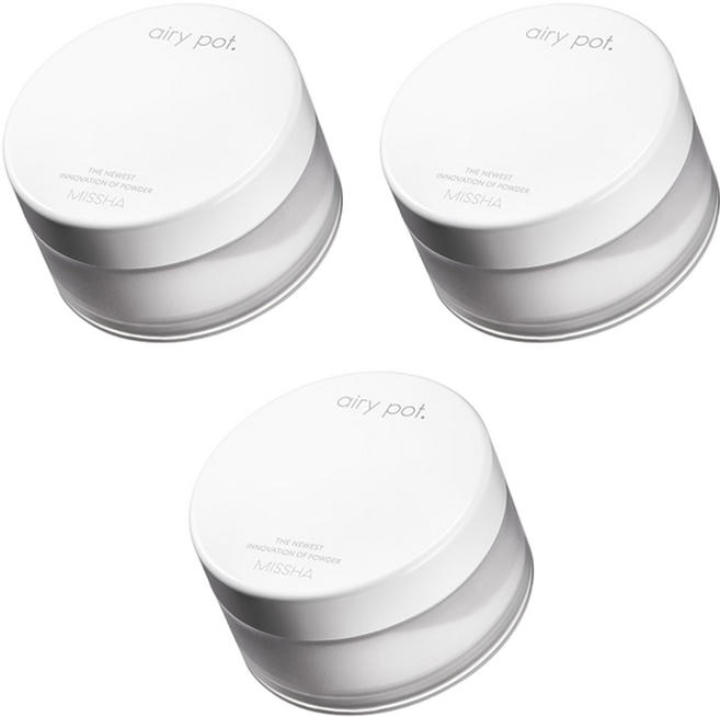 미샤 에어리 팟 파우더 9g, 투명, 3개
