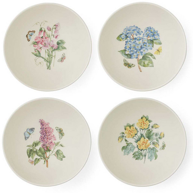 포트메리온 보타닉가든 스케치북 면기 4종 세트, 혼합색상, 1세트