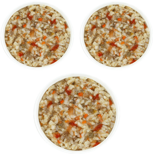 짱죽 유아용 실온 이유식 완료기 아기밥, 혼합맛(비프/토마토), 160g, 3개