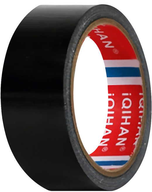 DADA 高黏度強力布膠帶 30mm*20m, 黑色, 1個