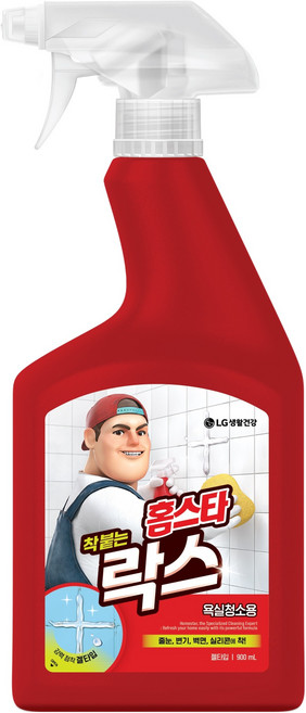 홈스타 착 붙는 락스 스프레이, 900ml, 1개