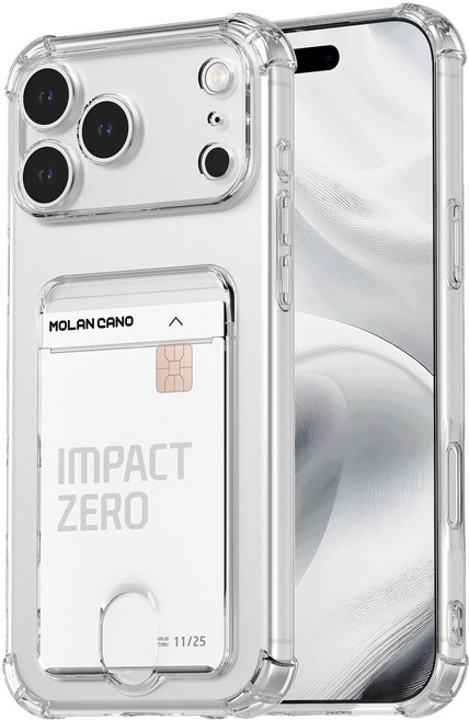 모란카노 업워드 카드수납 젤리 휴대폰 케이스 2p