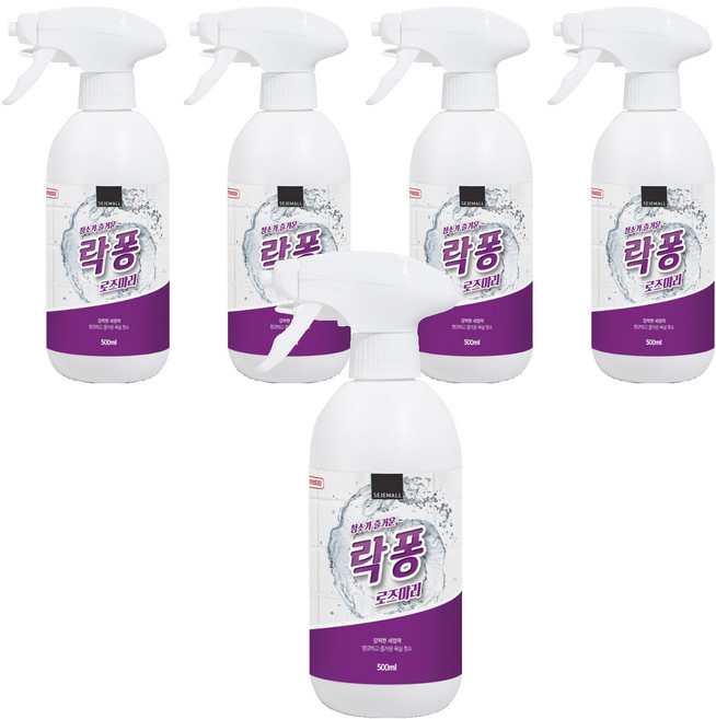 락퐁 로즈마리 욕실세정제, 500ml, 5개