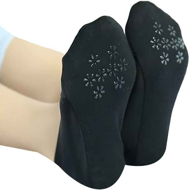 真冰絲透氣加固防滑隱形襪 10雙