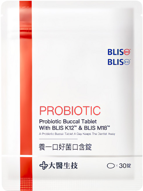 大醫生技 養一口好菌口含錠, 30顆, 1包