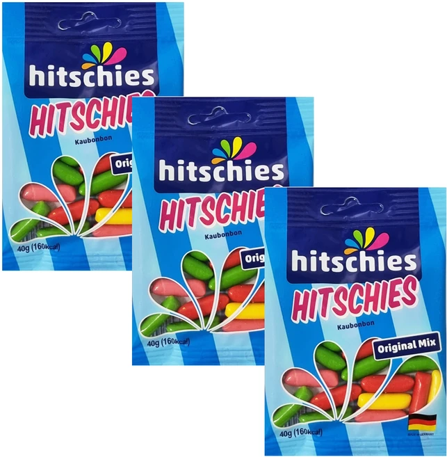 히츨러 히치스 수수깡젤리 오리지날, 40g, 3개 - 쿠팡
