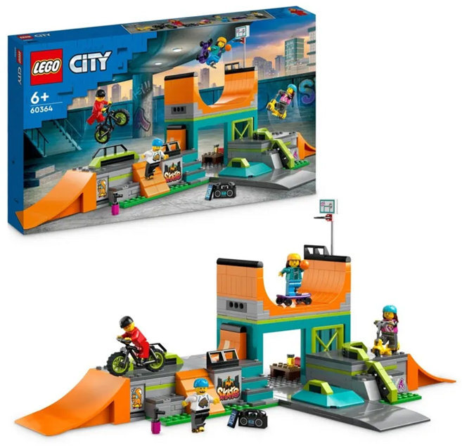 LEGO 60364 城市系列, 街頭滑板公園 Street Skate Park, 1盒