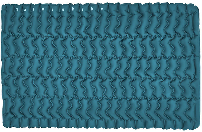 Naturehike 挪客 輕量充氣雙人睡墊 FC01, 湖藍色