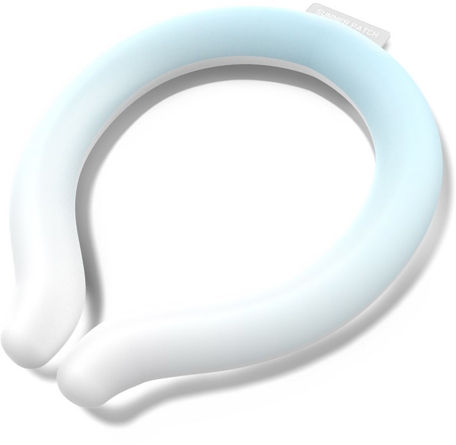 리드홈 매직 아이스 와이드 18도 동결 썸머패치 넥쿨러, 블루, 1개