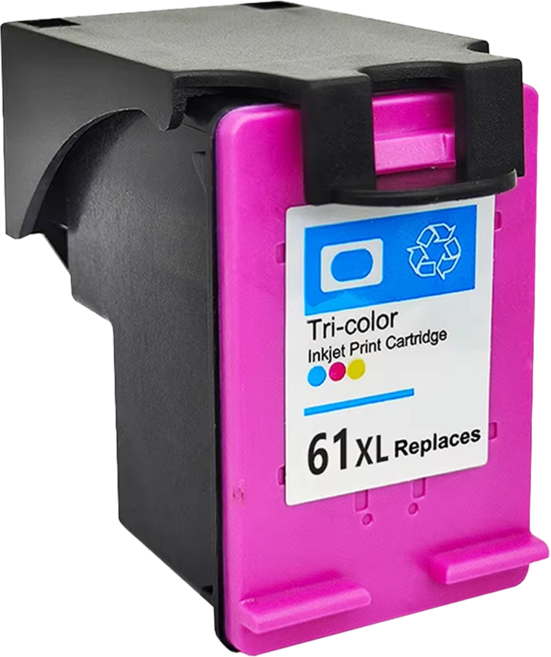 NEXTPAGE 台灣榮工 兼容高容量墨水匣 HP DeskJet CH564/CH564WA/CH564WN適用 61XL, 彩色, 1個