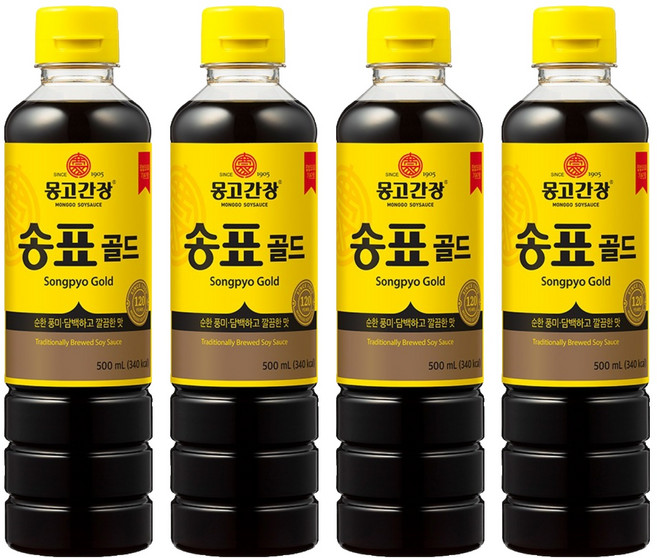송표 골드, 500ml, 4개