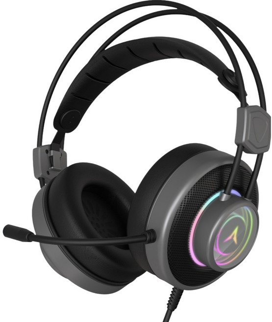 앱코 미러링 가상 7.1 진동 마그네틱 이어컵 게이밍 헤드셋, 블랙, N999