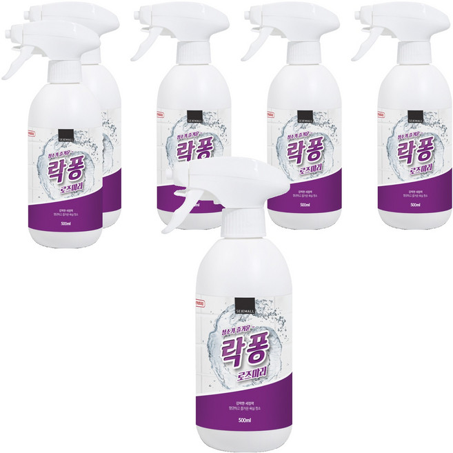 락퐁 로즈마리 욕실세정제, 500ml, 6개