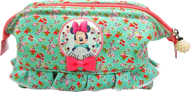 收納王妃 施華洛世奇鄉村風大開口化妝包