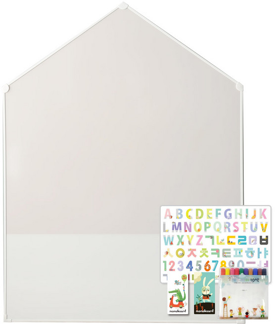 맘스보드 제제하우스애드 자석보드 세트 + 해브세트, 비비그레이, 1개