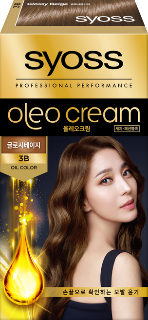 사이오스 올레오 크림 염모제, 3B글로시베이지, 1개