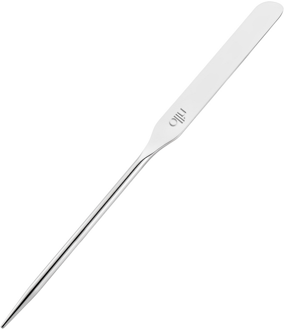 닐로 304 스테인리스 메이크업 파운데이션 믹싱 스파츌라, 실버, 1개