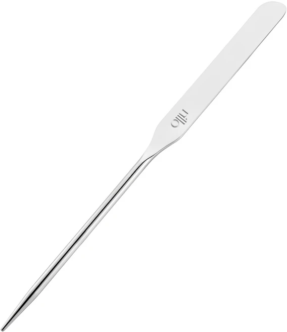 닐로 304 스테인리스 메이크업 파운데이션 믹싱 스파츌라, 실버, 1개 - 쿠팡