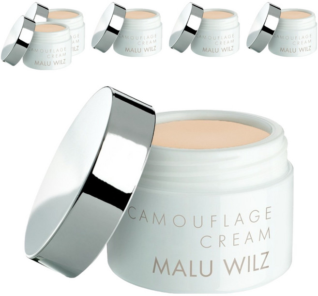 MALU WILZ KEMOPLAGE 遮瑕霜 6g, 13號 亮米色, 6個