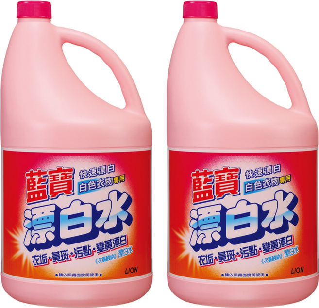 藍寶 漂白水, 3.8kg, 2桶