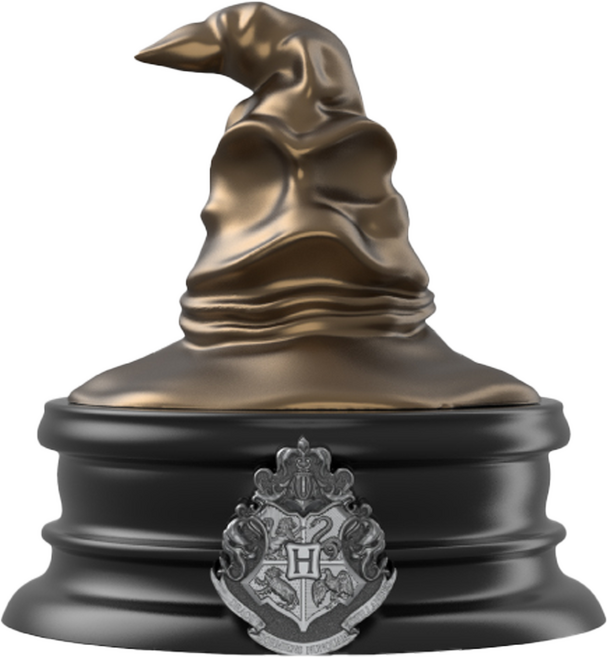 eiP Apple Pencil 筆座 模型公仔 哈利波特聯名款, 分類帽 黑色 + 銅色 + 銀色, 1個