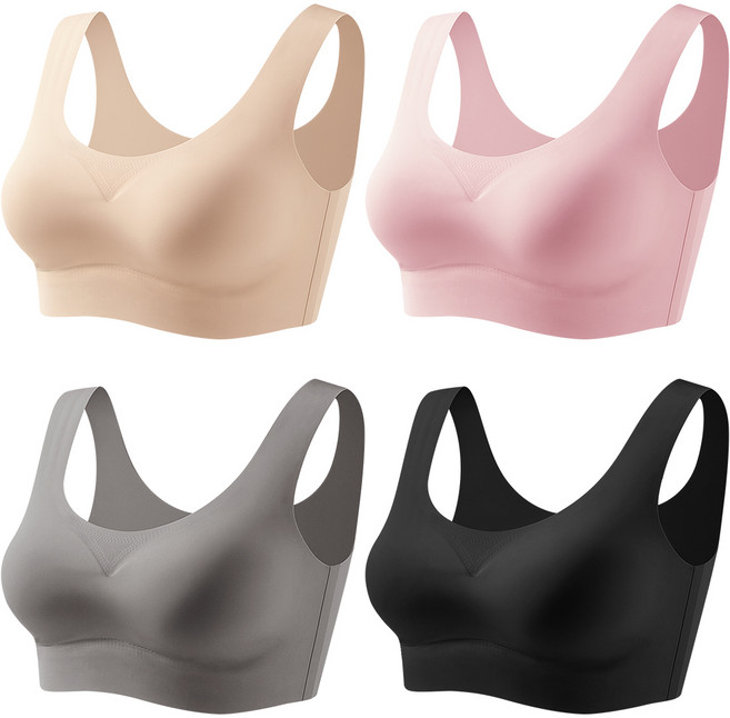 어나더디 심리스 런닝형 브라탑 4종 세트