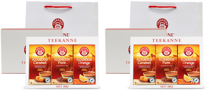 티칸 임산부 루이보스 티 3종 선물세트, 루이보스 오렌지 1.75g x 20p + 카라멜 1.75g x 20p + 퓨어 1.75g x 20p, 2세트