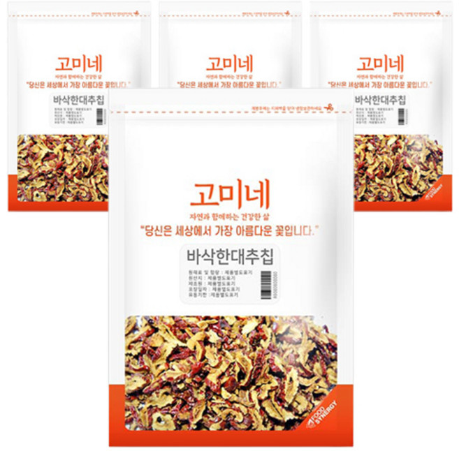 고미네 바삭한 대추칩, 100g, 4개