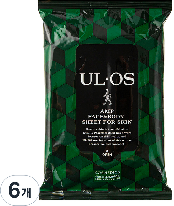 우르오스 페이스 앤 바디 시트, 6개, 14매입