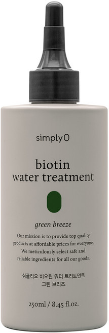 simplyO 生物素保濕護髮素, 1個, 250ml