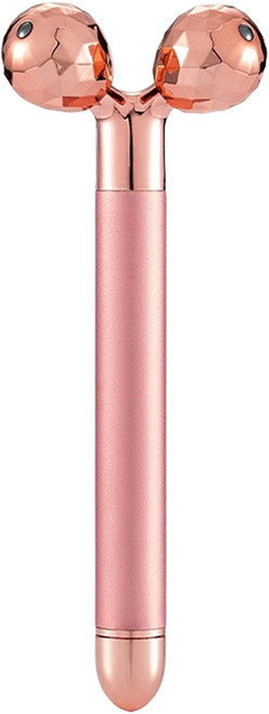 MY SCHEMING 我的心機 3D滾輪震動按摩美容儀, TM-14, 玫瑰粉