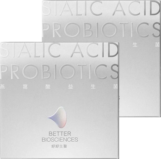 BETTER BIOSCIENCES 好好生醫 燕窩酸益生菌, 2個, 30份