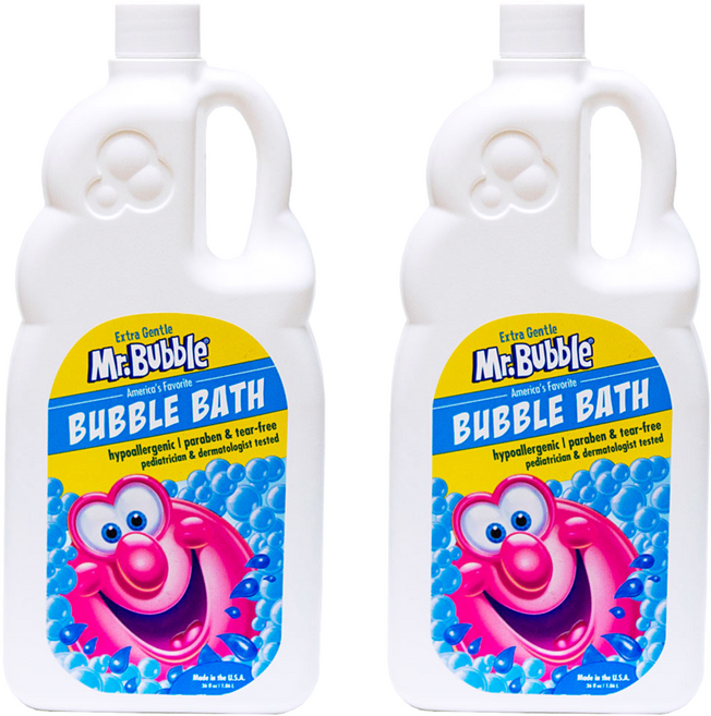 미스터버블 엑스트라젠틀 거품목욕제, 1.06L, 2개