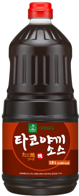 이엔푸드 타코야끼 소스, 1.8L, 1개
