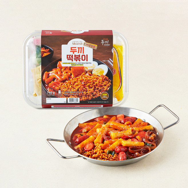 참맛나라 두끼 떡볶이 밀키트, 760g, 1개